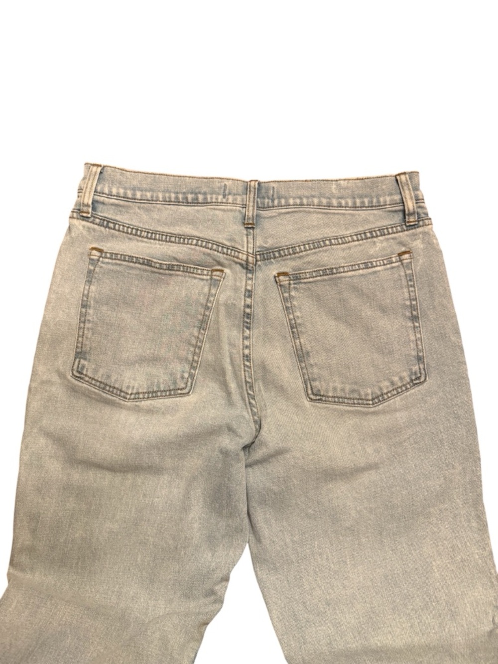 Abercrombie & Fitch The Skinny High Rise Light Blue Straight Jeans - Picture 6 of 6